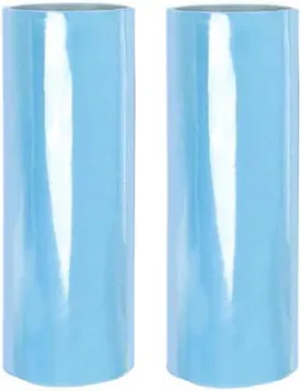 2 Pack Reusable Lint Roller Refills, Large Washable Lint Roller 8 inches Cat Dog Pet Hair Remover Refill, Gel Sticky Picker Cleaner Roller for Carpet, Floor, Sofa