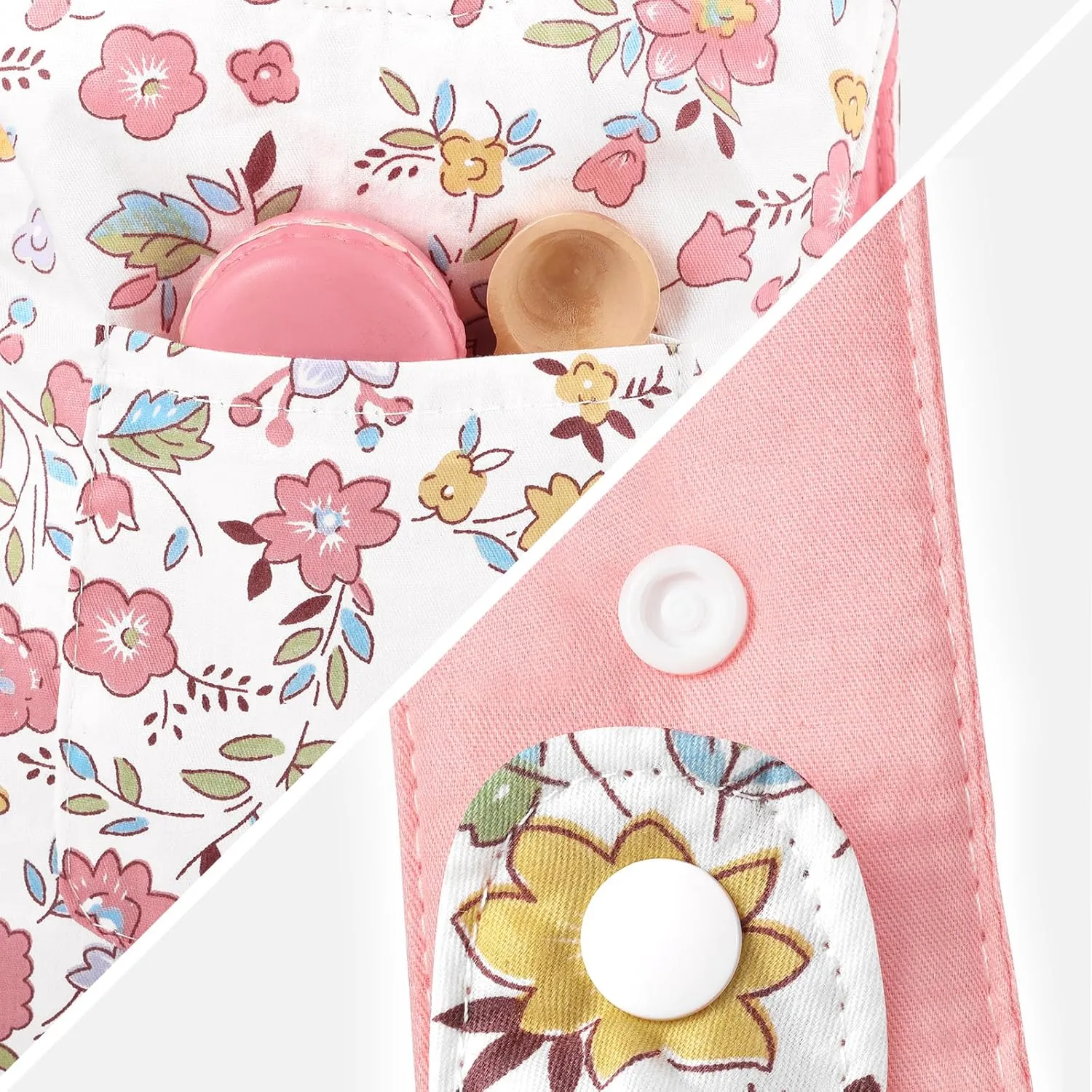GAGAKU Baby Doll Carrier Doll Accessory Carrier Stuffed Animal Carrier with Adjustable Straps for Kids  Pink - Peach Blossom