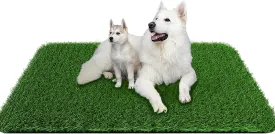 Grass Pad for Dogs 39.3 x 31.5 inches Strong Absorbency Soft Artificial Grass for Pets Potty Training, Easy to Clean Fake Grass for Dog Indoor Outdoor Use(1 Pack)
