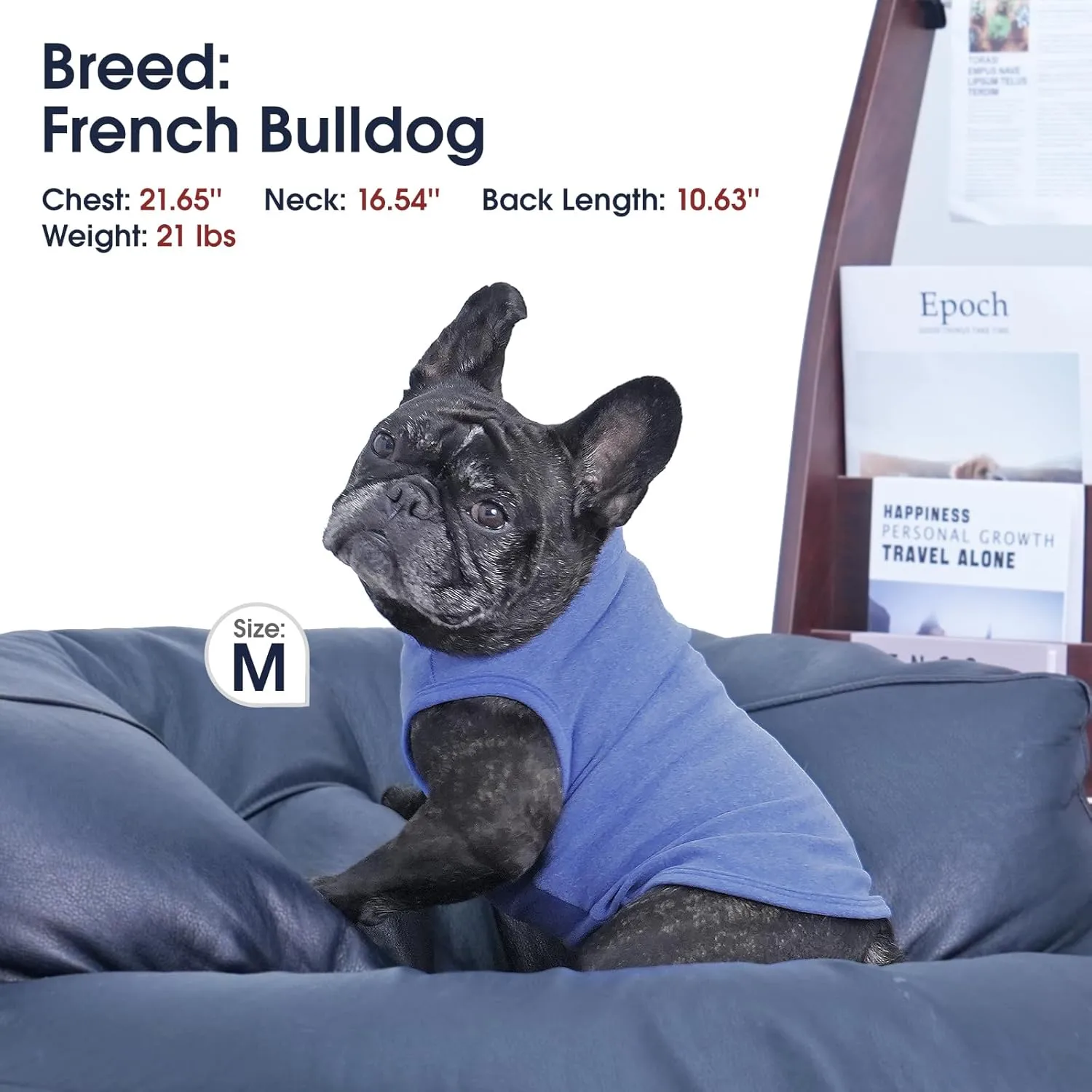 IECOii XL Dog Sweater,Stretch Fleece Vest Dog Sweater - Blue,X-Large,Turtleneck Dog Sweater For Large Dogs Girl Boy,Warm Dog Fleece Sweater Extra Large Dog Sweater Dog Sweatshirt,Christmas Dog Sweater