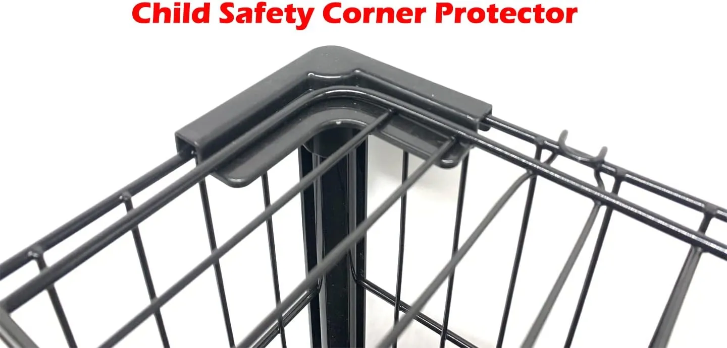 Large 5-Level In/Outdoor Small Animal Pet Cage for Guinea Pig Ferret Squirrel Chinchilla Cat Playpen Rabbit Hutch with Solid Platform Ramp Leakproof Litter Easy Clean 2-Inch Deep Tray Lockable Casters