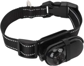 Pet Collar Camera, 1080P Back Clip Adjustable Angle View Dog Tracker Collar Camera with Wide Angle Lens, HD DV Camera, Pet Supplies for Daily Life,Travel Photography and Sports